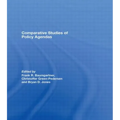 Comparative Studies of Policy Agendas - Paperback