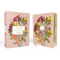 Niv, Artisan Collection Bible, Leathersoft, Blush Floral, Red Letter Edition, Comfort Print - Imitation Leather