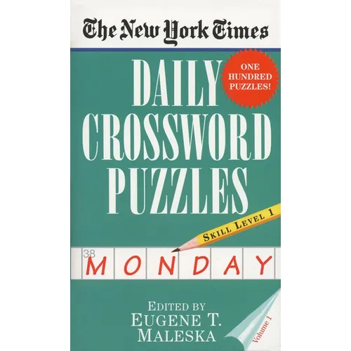 The New York Times Daily Crossword Puzzles (Monday), Volume I - Mass Market Paperbound