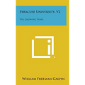Syracuse University, V2: The Growing Years - Hardcover