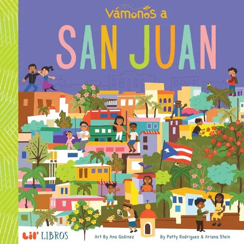Vámonos: San Juan (Bilingual: English/Spanish) - Board Book