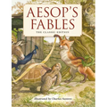 Aesop's Fables Hardcover: The Classic Edition by Acclaimed Illustrator, Charles Santore - Hardcover