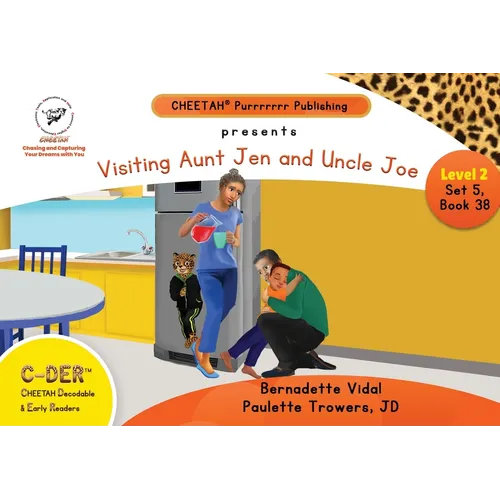 C-DER (Cheetah Decodable & Early Readers) Set 5, Book 38, Visiting Aunt Jen and Uncle Joe - Paperback