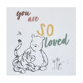 Disney Classic Winnie the Pooh and Tigger You Are So Loved Ivory and Grey Wood Wall decor