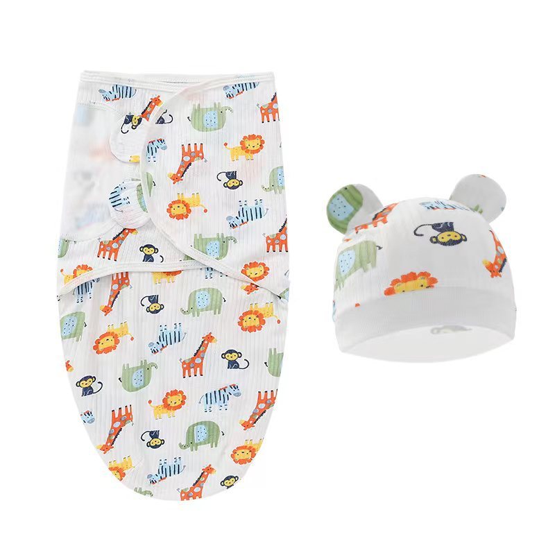 Foreign Trade Newborn Swaddling Sleeping Bag Baby Anti-kick Quilt Delivery