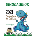Dinosaurios 2021 Calendario de Colorear (Edición españa) - Paperback