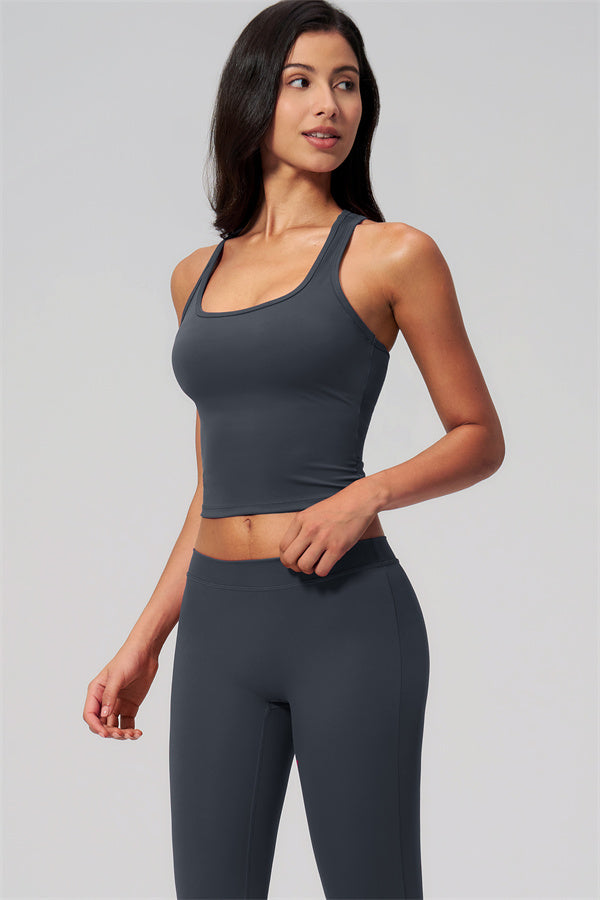 The Revive Crop Top Capri Leggings 2-Piece Set