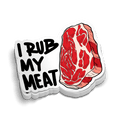 Rub Meat - Hard Hat Decal