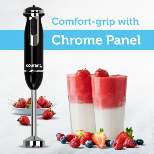 Courant Stainless Steel Hand Blender 350 Watts Black