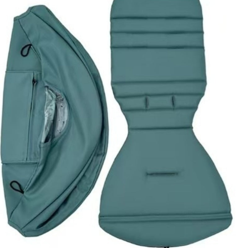 Solid-color Stroller Sunshade Canopy Pad
