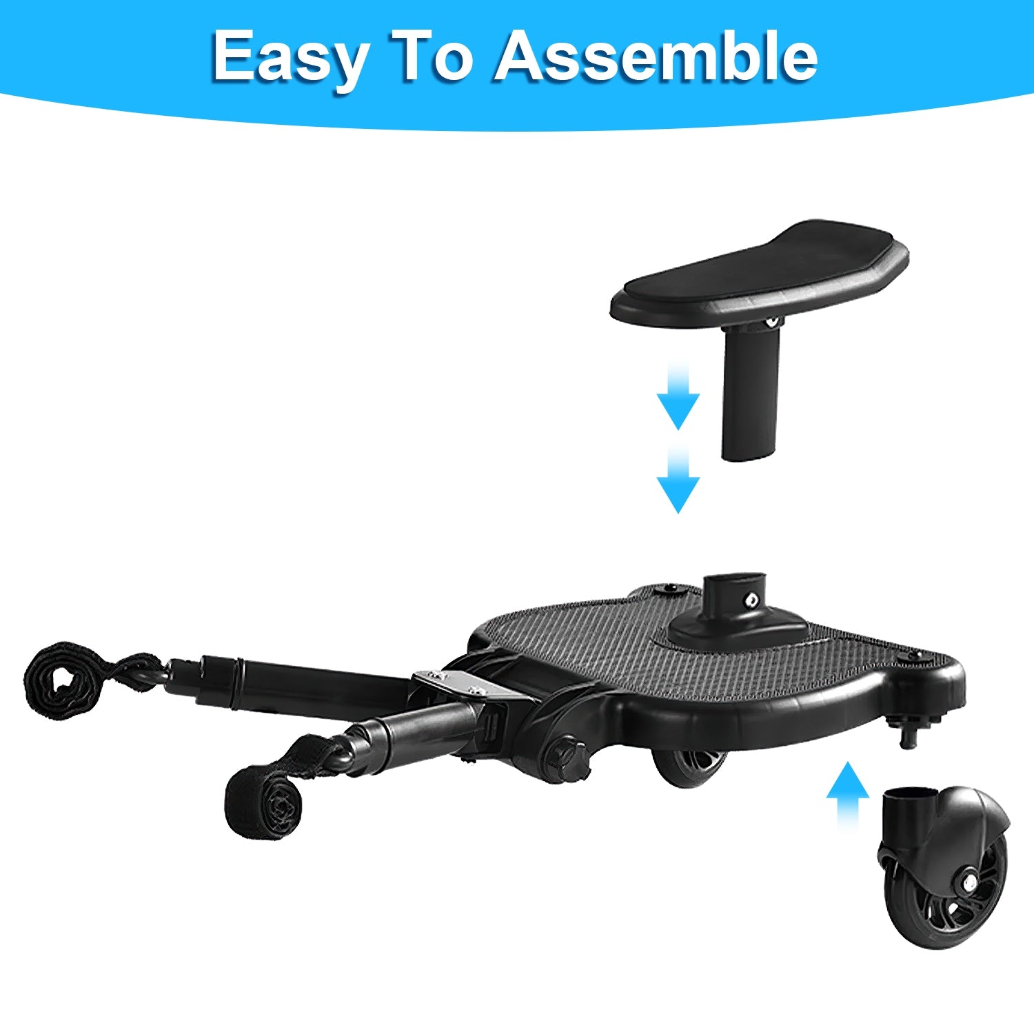 2 In 1 Universal Stroller Board Sit & Stand for 3-7 Years