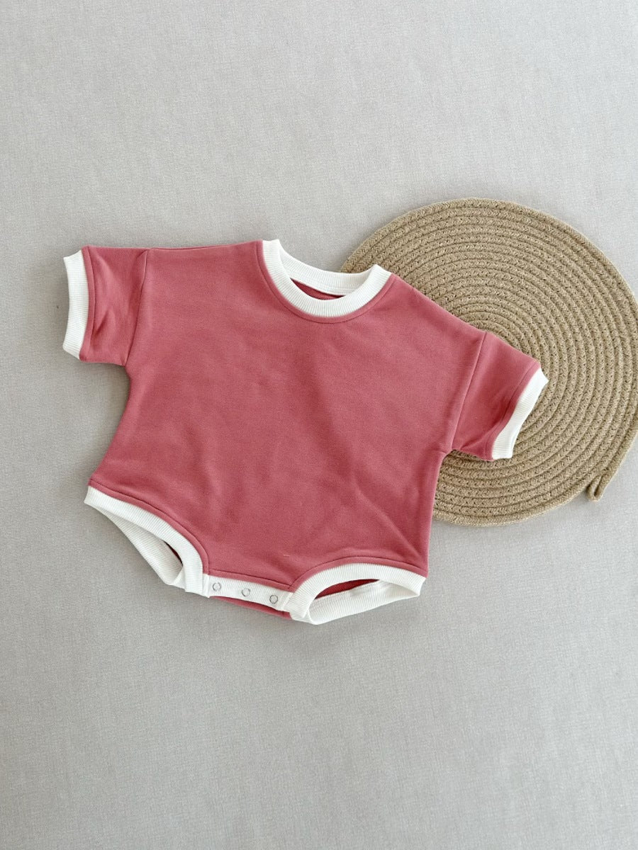 Loose-fitting Class A Cotton Onesie For Babies