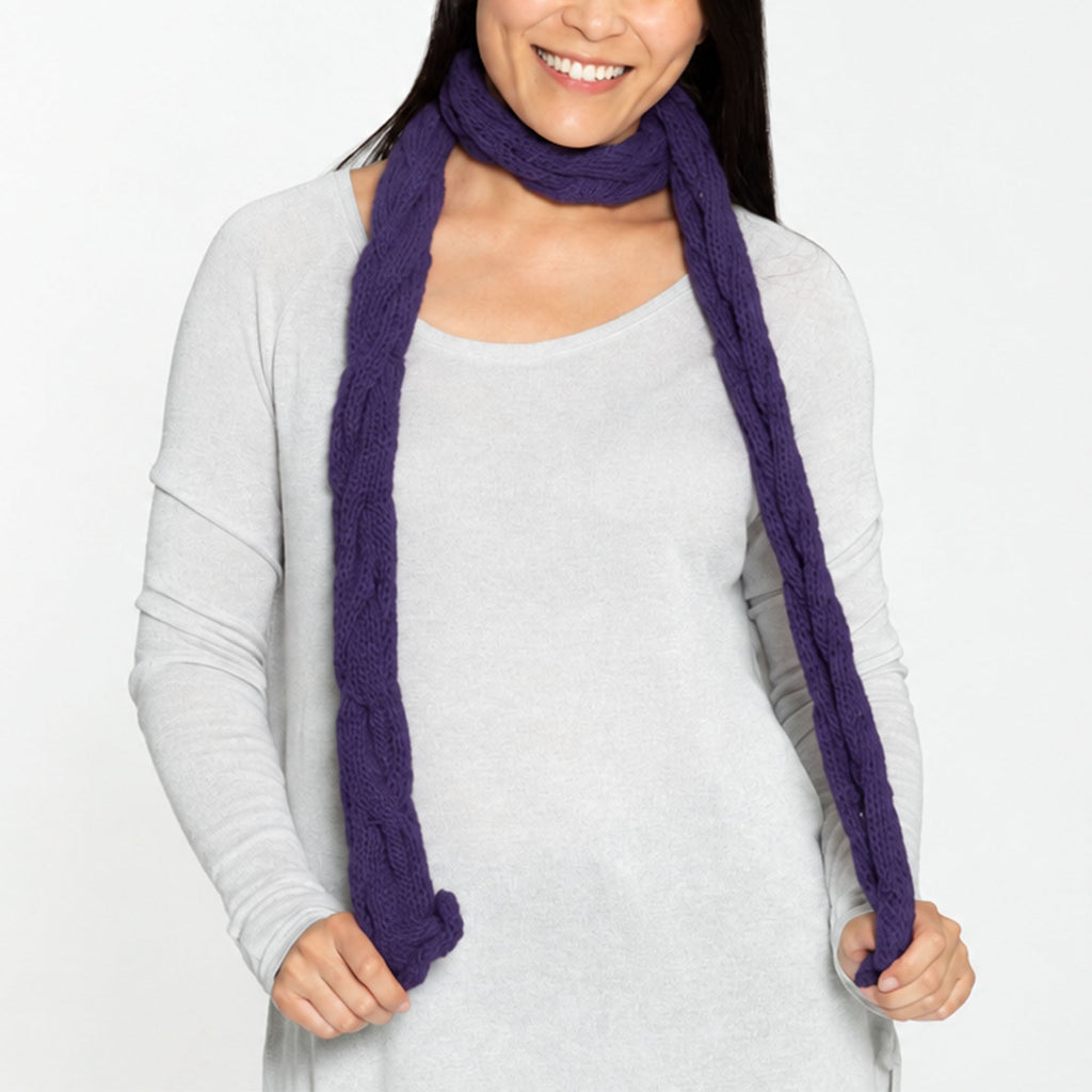 Cable Knit Scarf