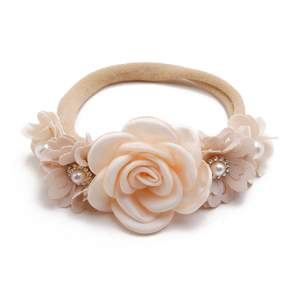 Cute Baby Full Moon Hair Band