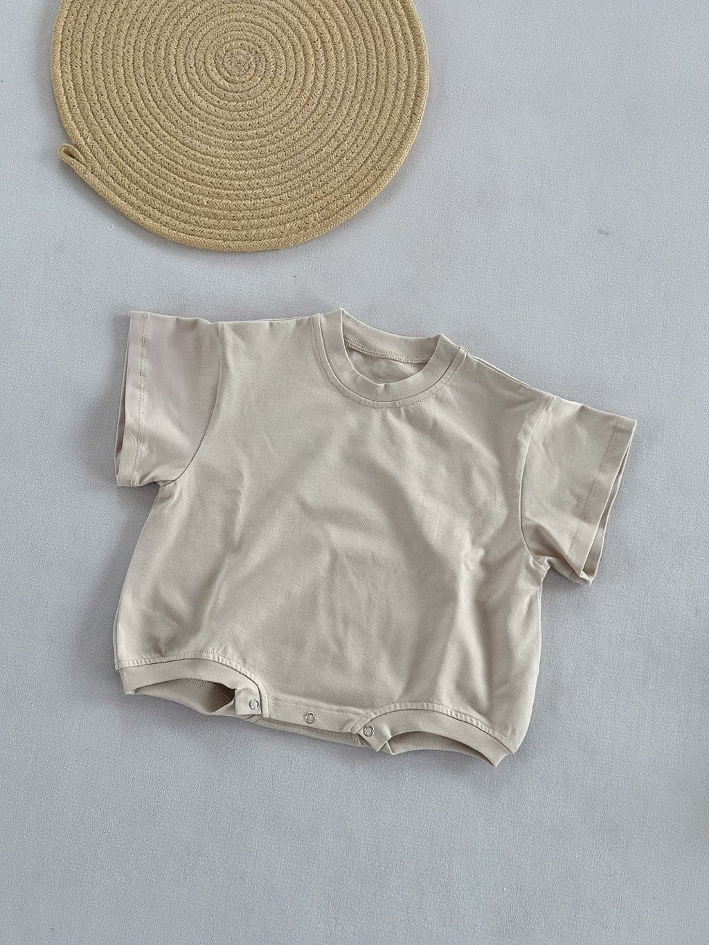Cotton Loose-fitting Baby Onesie