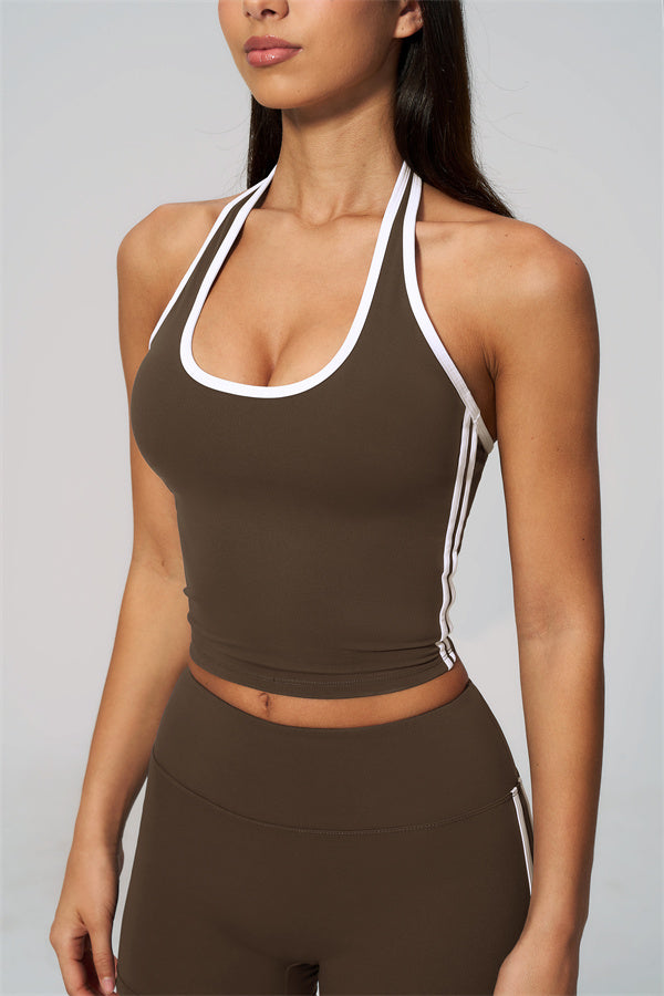 The Onyx Tank Top Capri Leggings 2-Piece Set