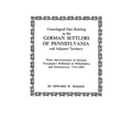 Genealogical Data Relating to the German Settlers of Pennsylvania - Paperback