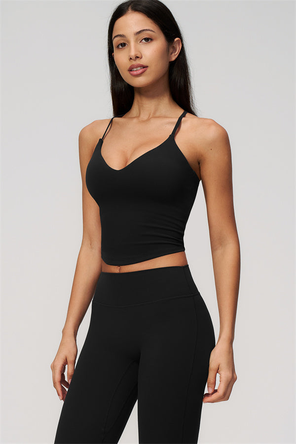 The Zura Tank Top Flared Leggings 2-Piece Set