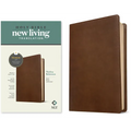 NLT Thinline Reference Bible, Filament Enabled Edition (Red Letter, Leatherlike, Rustic Brown) - Imitation Leather