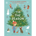 'Tis the Season: A Lift-The-Flap Advent Calendar Full of Christmas Poems - Board Book