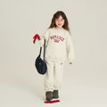 Children's Velvet Sport Suit Two-piece Set