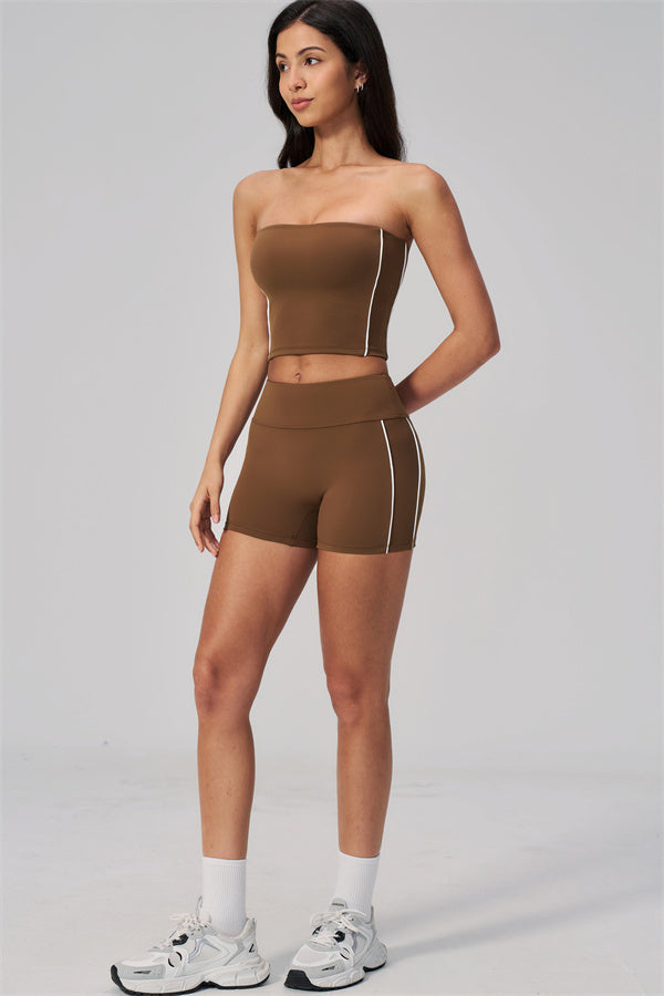 The Breathe Tube Top Shorts 2-Piece Set