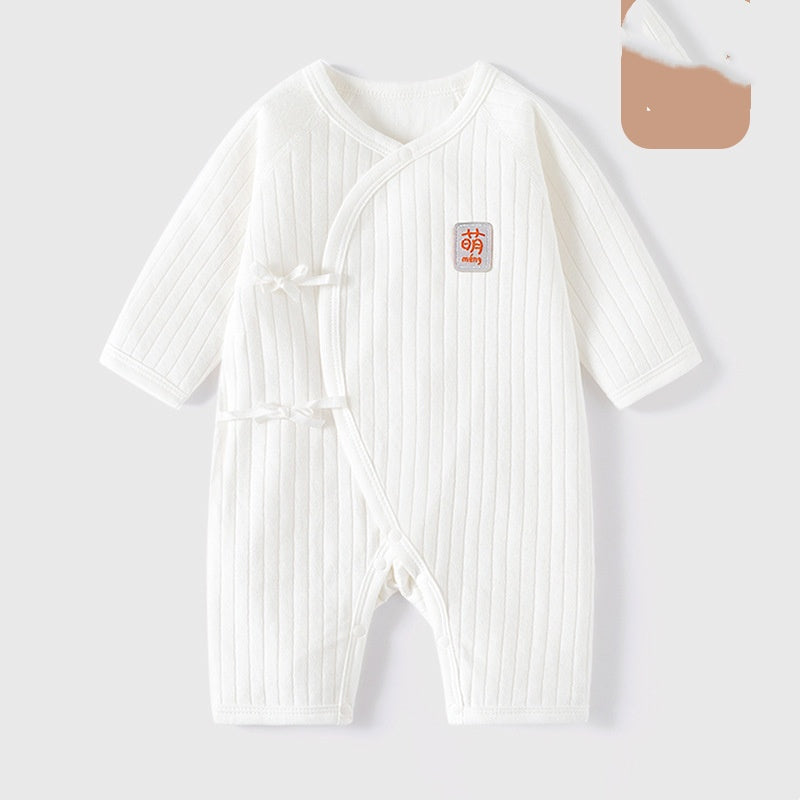 Newborn Baby Bodysuit Boneless Onesie Long Sleeves