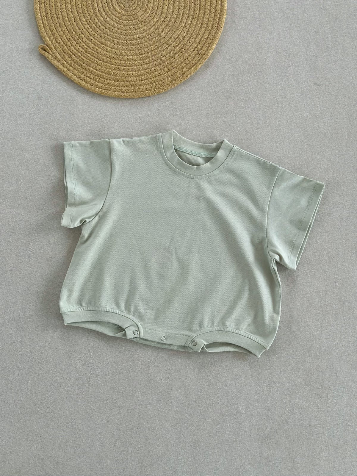 Cotton Loose-fitting Baby Onesie