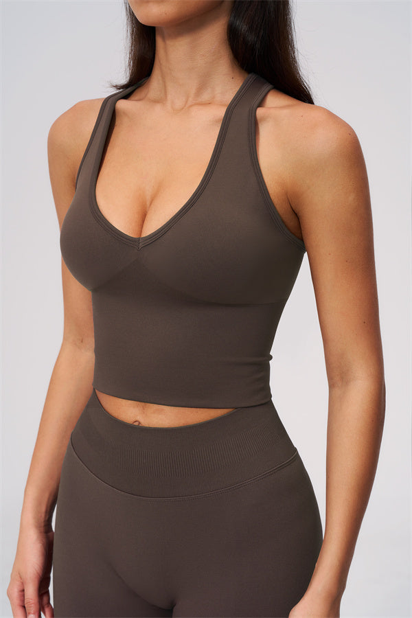 The Allure Crop Top Capri Leggings 2-Piece Set