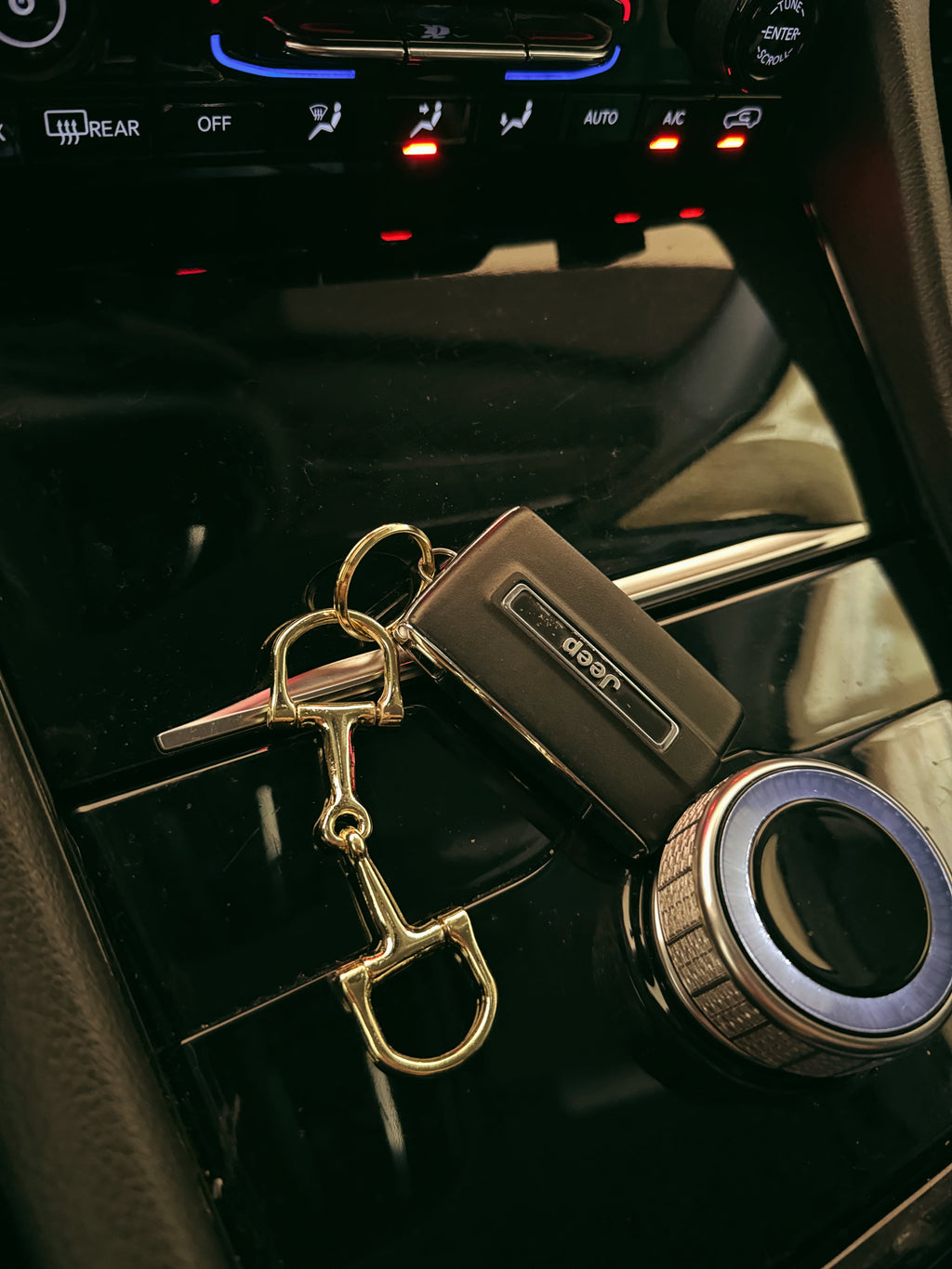 The Horse Bit Keychain {GOLD + SILVER}