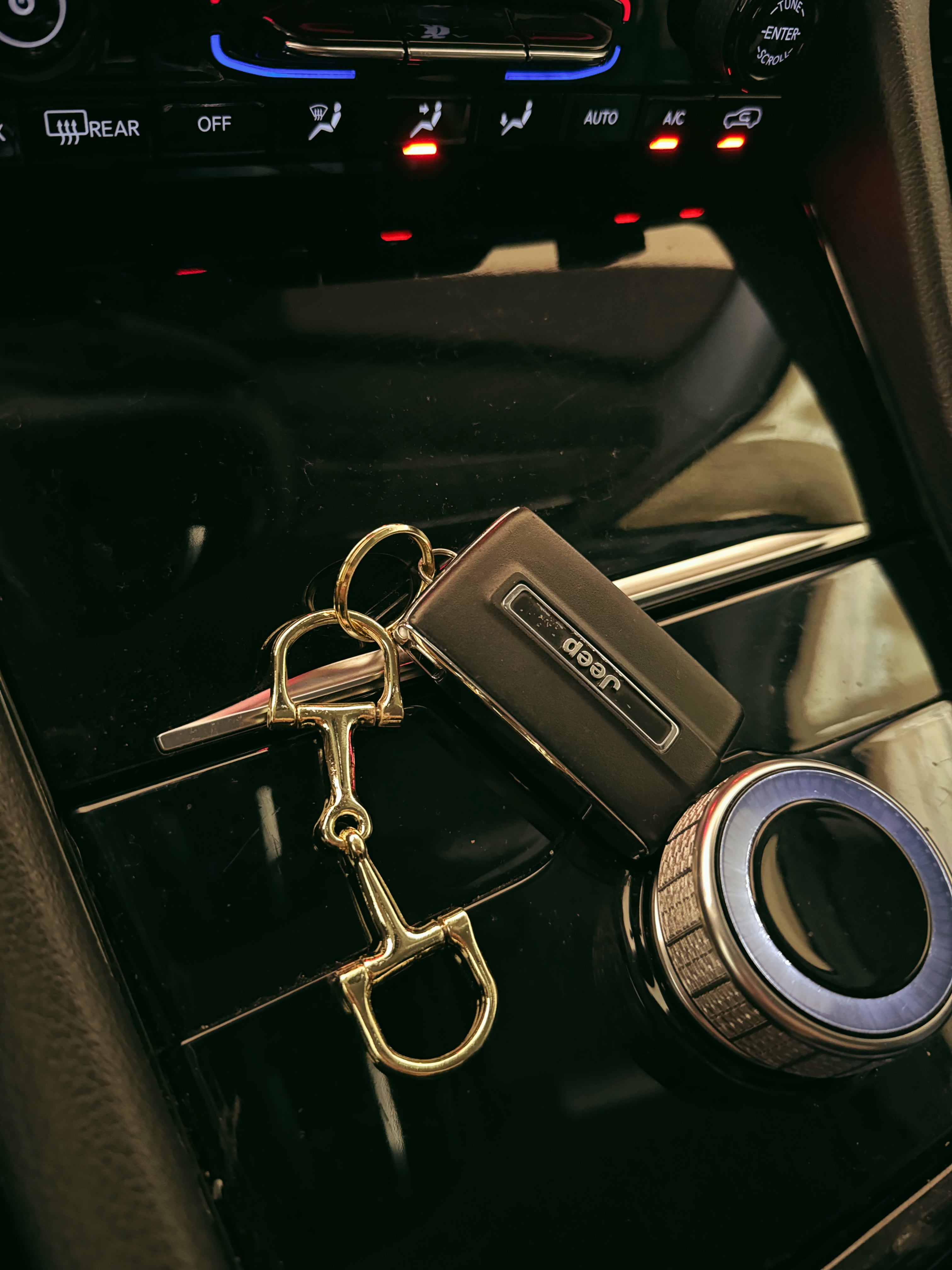 The Horse Bit Keychain {GOLD + SILVER}