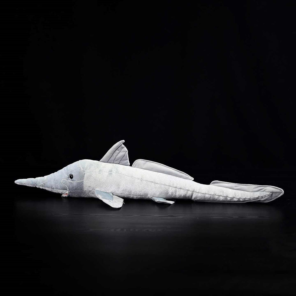 Original Long-snouted Silver Shark Plush Toy