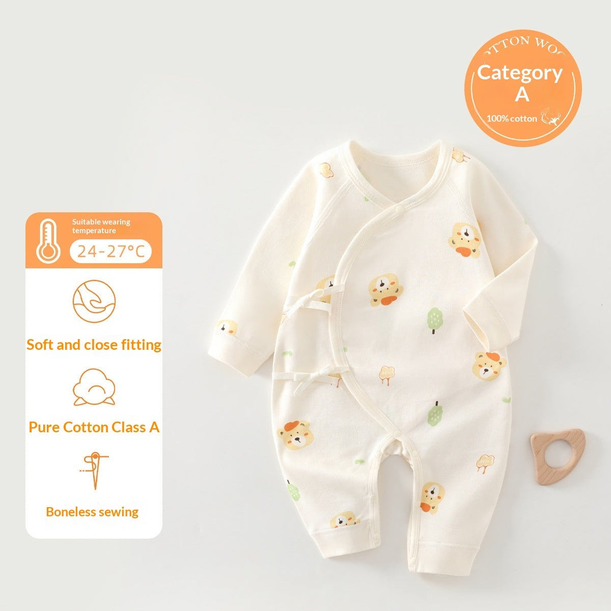 Newborn Four-Season Butterfly-Style Clothes Baby Clothing