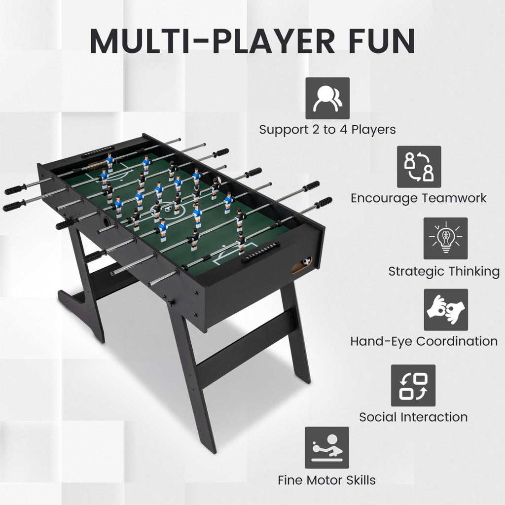 48 Inch Folding Foosball Table - Competition Size