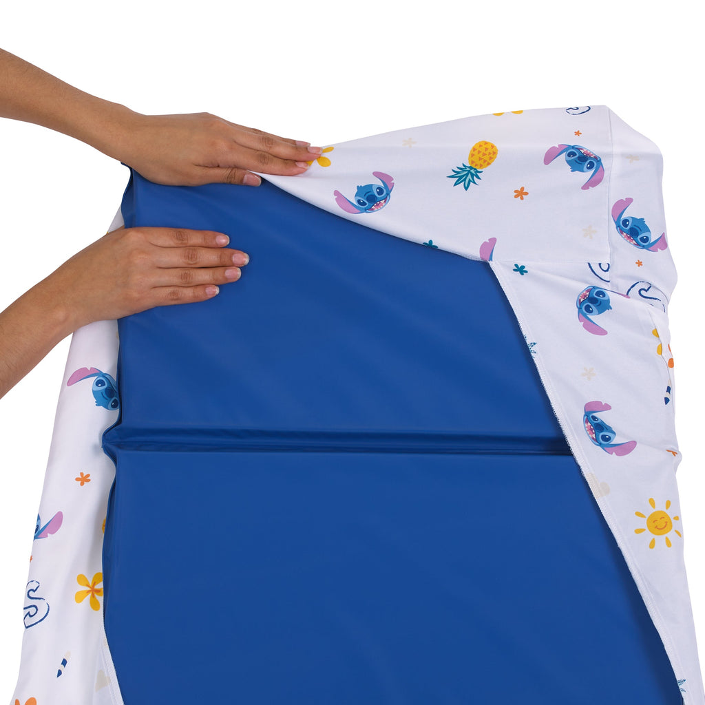 Disney "S" is for Stitch Preschool Toddler Nap Pad Sheet