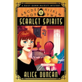 Scarlet Spirits: A Historical Cozy Mystery - Paperback