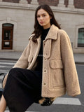 Sherpa Button-Up Outerwear