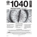 IRS Form 1040 Instructions - Tax year 2018 (Form 1040 included) - Paperback