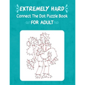 Extremely Hard Connect The Dot Puzzle Book For Adult - Paperback