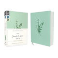 Niv, Journal the Word Bible, Double-Column, Cloth Over Board, Teal, Red Letter Edition, Comfort Print: Reflect, Take Notes, or Create Art Next to Your - Hardcover