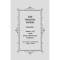 The Virginia Papers, Volume 1, Volume 1zz of the Draper Manuscript Collection - Paperback