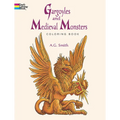 Gargoyles and Medieval Monsters Coloring Book - Paperback