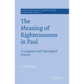 The Meaning of Righteousness in Paul: A Linguistic and Theological Enquiry - Paperback
