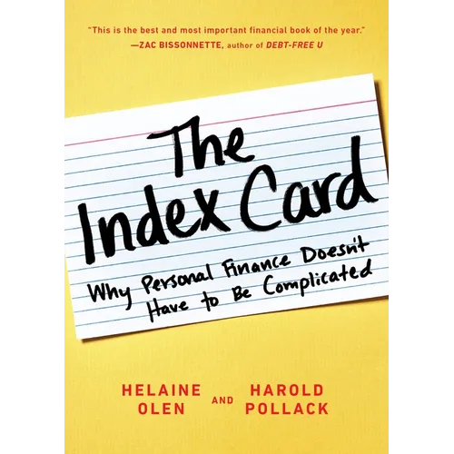The Index Card: Why Personal Finance Doesn't Have to Be Complicated - Paperback