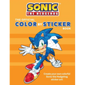 Sonic the Hedgehog: The Official Color by Sticker Book (Sonic Activity Book) - Paperback