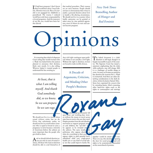 Opinions: A Decade of Arguments, Criticism, and Minding Other People's Business - Hardcover
