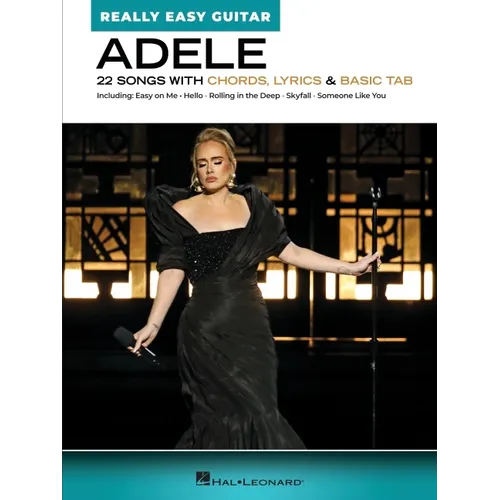 Adele - Really Easy Guitar: 22 Songs with Chords, Lyrics, and Basic Tab - Paperback