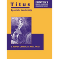 Titus--Apostolic Leadership - Paperback
