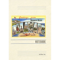 Vintage Lined Notebook Greetings from Rehoboth Beach - Paperback