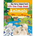 My Very Important Lift-The-Flap Book: Animals: With More Than 80 Flaps to Lift - Board Book
